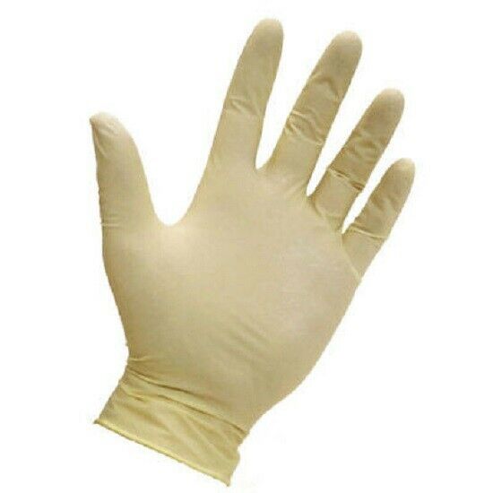 Bodyguard Powdered Latex Gloves Large - 100 Pieces FREE DELIVERY