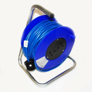 Cable Reel Blue 15 Metre WORKSHOPPLUS FREE DELIVERY
