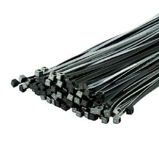 Cable Ties Black And Silver In Assorted Sizes Pack of 700 FREE DELIVERY
