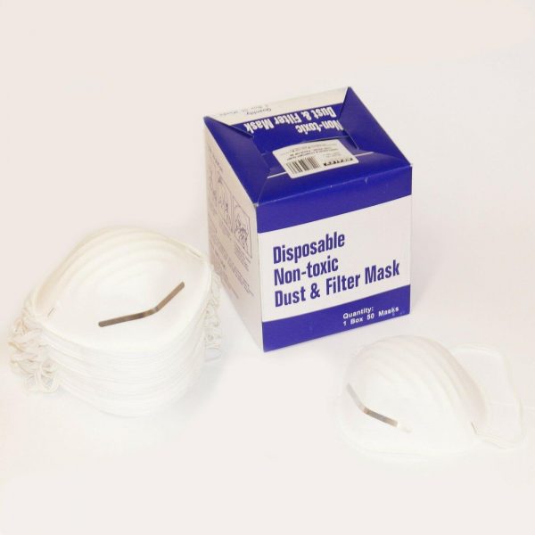 Dust Filter Masks Sealey Non Toxic 50 Pack COMPLETE WITH FREE DELIVERY
