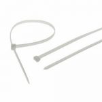 Cable Ties WHITE 4.8 x 370mm - 100 Pieces WORKSHOPPLUS WITH FREE DELIVERY