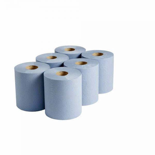 Blue Hygiene Couch Paper Rolls 2 ply 10" 50m x 25cm - Pack of 18