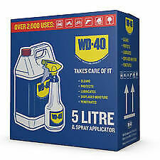 WD40 5 Litre 4 PACK Inc Free Spray Applicator COMPLETE WITH FREE DELIVERY