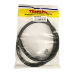 Black Fuel Hose with 2 clips 6.3mm x 1M WORKSHOPPLUS FREE DELIVERY