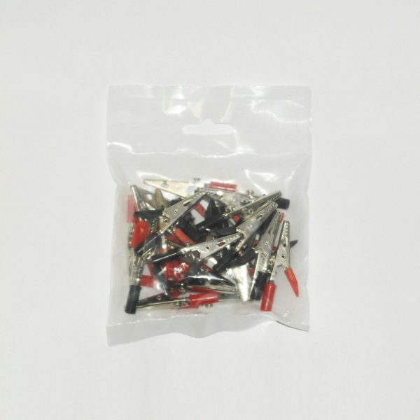 Crocodile Clips 5 Amp - 24 Pieces WORKSHOPPLUS FREE DELIVERY