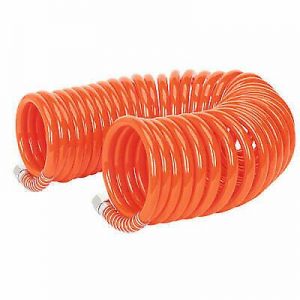 Sealey PU 8mm Coiled Air Hose 10M with 1/4" BSP Unions FREE DELIVERY