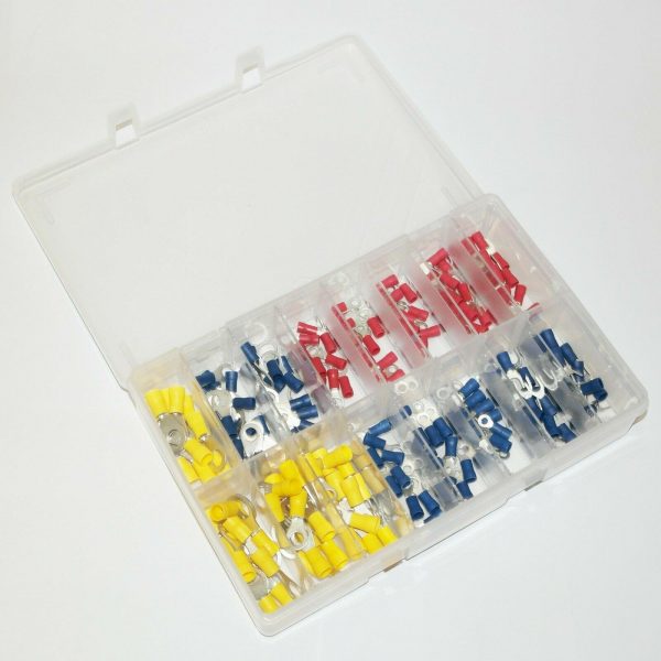 Assorted Ring/Fork Terminals 200 Pieces WORKSHOPPLUS FREE DELIVERY