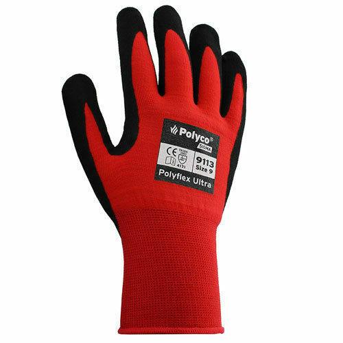 Polyco Polyflex Ultra Gloves Large - Pack of 10 Pairs FREE DELIVERY