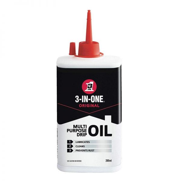 WD40 3 In One Oil Drip Plastic Bottle 200ml FREE DELIVERY