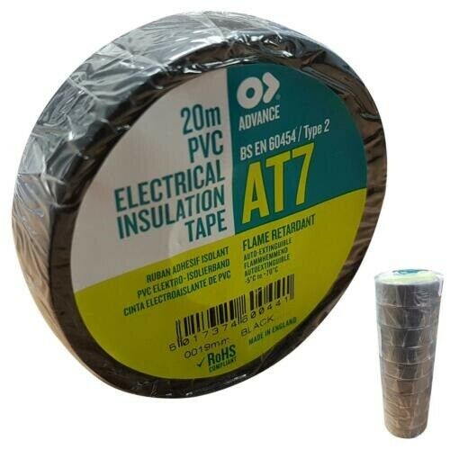 Advance PVC Tape 19mm x 20M 10 Pieces FREE DELIVERY