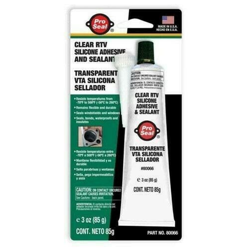 RTV Silicone Sealant Clear 85gm FREE DELIVERY